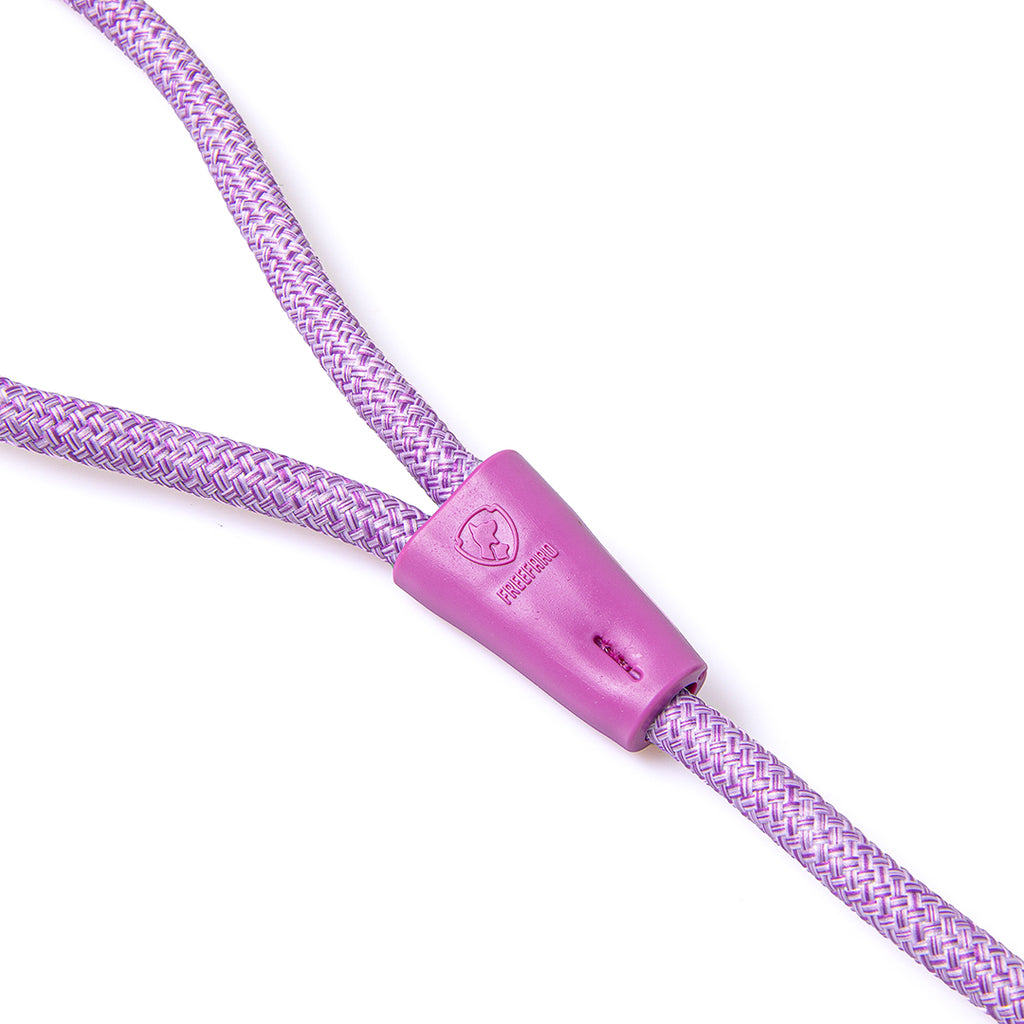FreeFaro Dog Rope Slip Lead 2-in-1 Training Leash - Lilac Collection