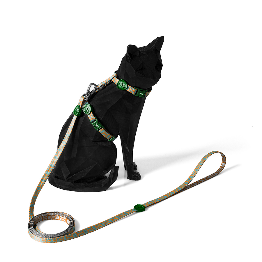 Ipanema Cat Harness and Leash Set