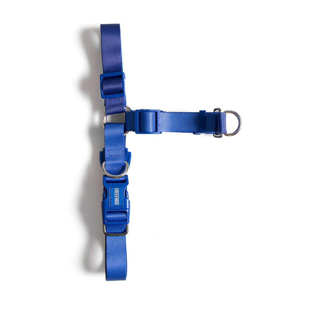 Total Blue No-Pull Dog Harness – FreeFaro
