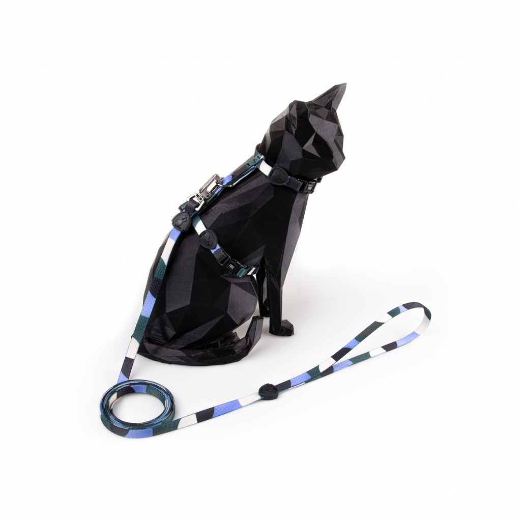 FreeFaro Harness with Leash for Cats — Guanabara Collection
