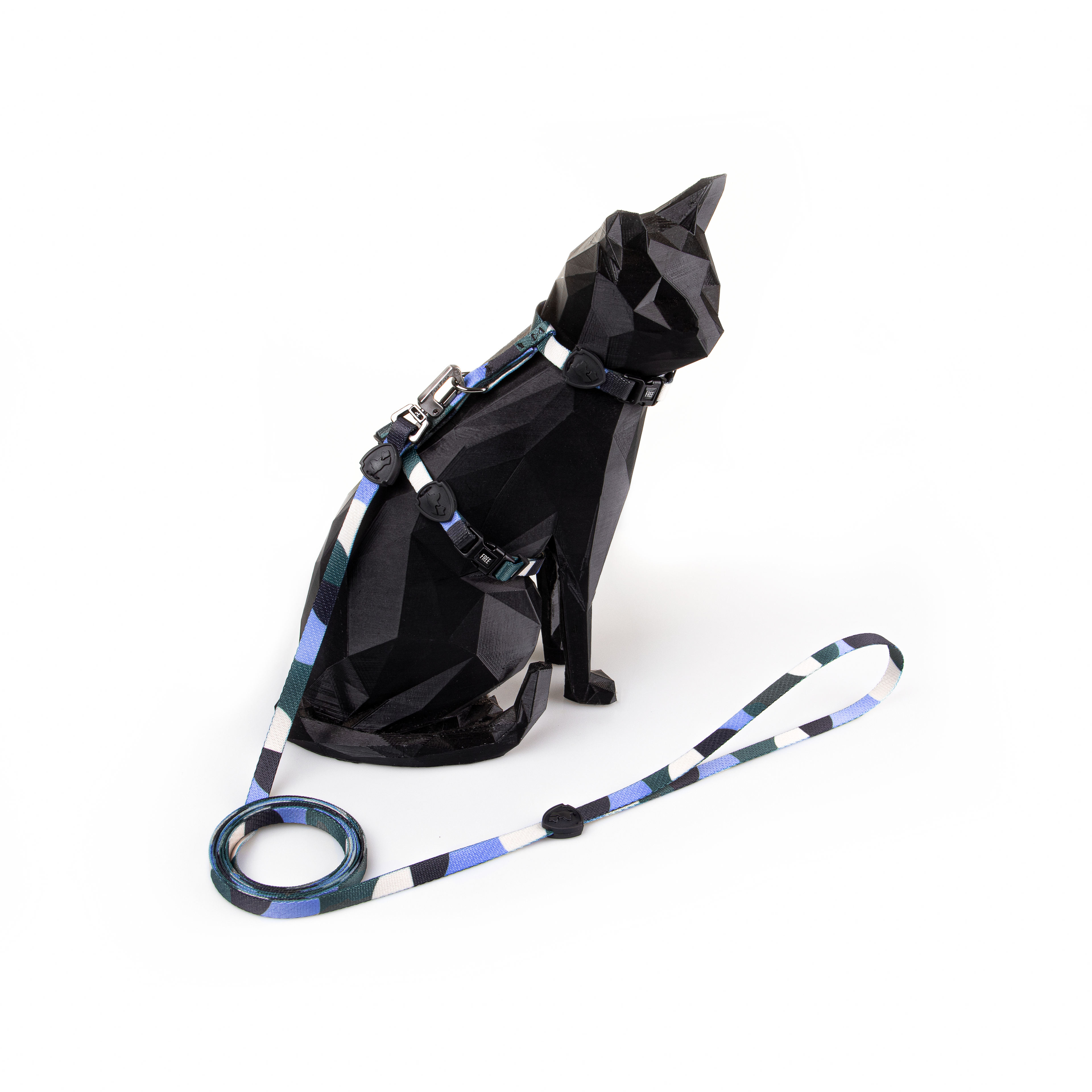 FreeFaro Harness with Leash for Cats — Guanabara Collection