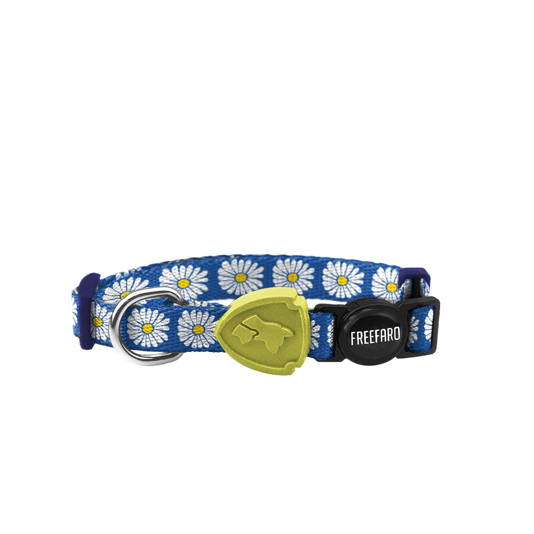 FreeFaro Breakaway Cat Collar with Safety Buckle — Margarida Collection